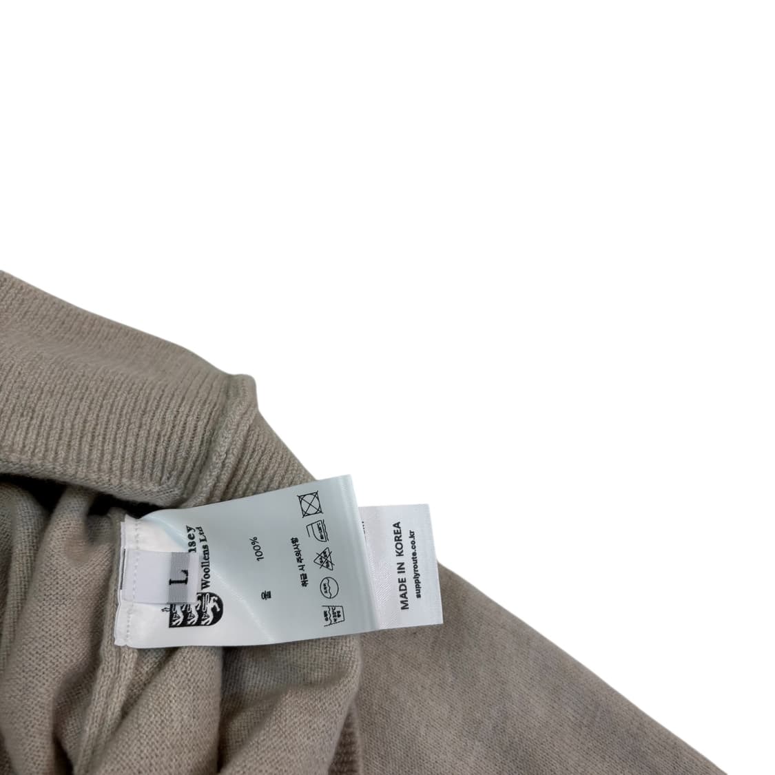 건지울른스 슈퍼 파인 메리노 울 니트 상품이미지4