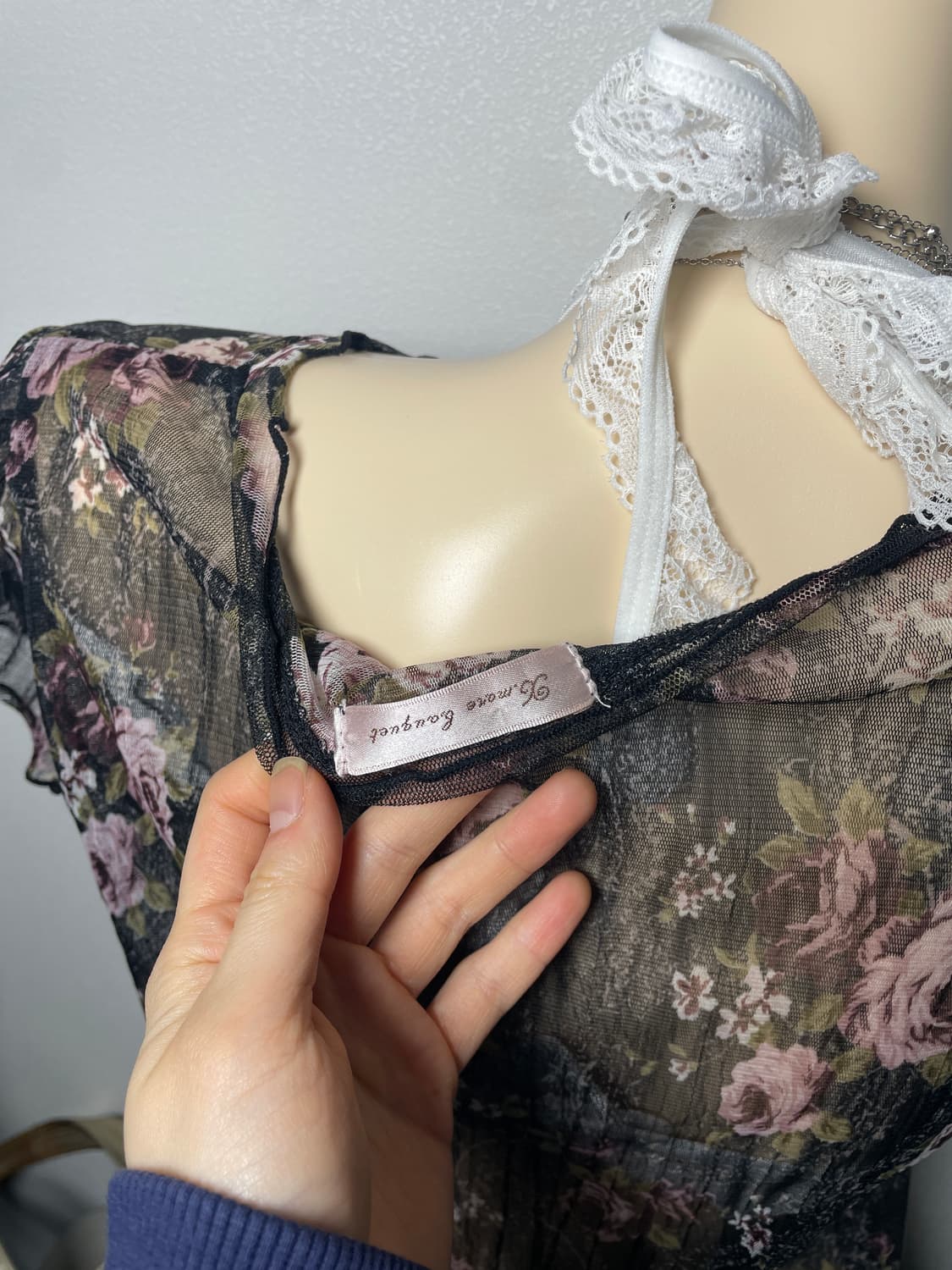 flower blouse 블라우스 상품이미지4