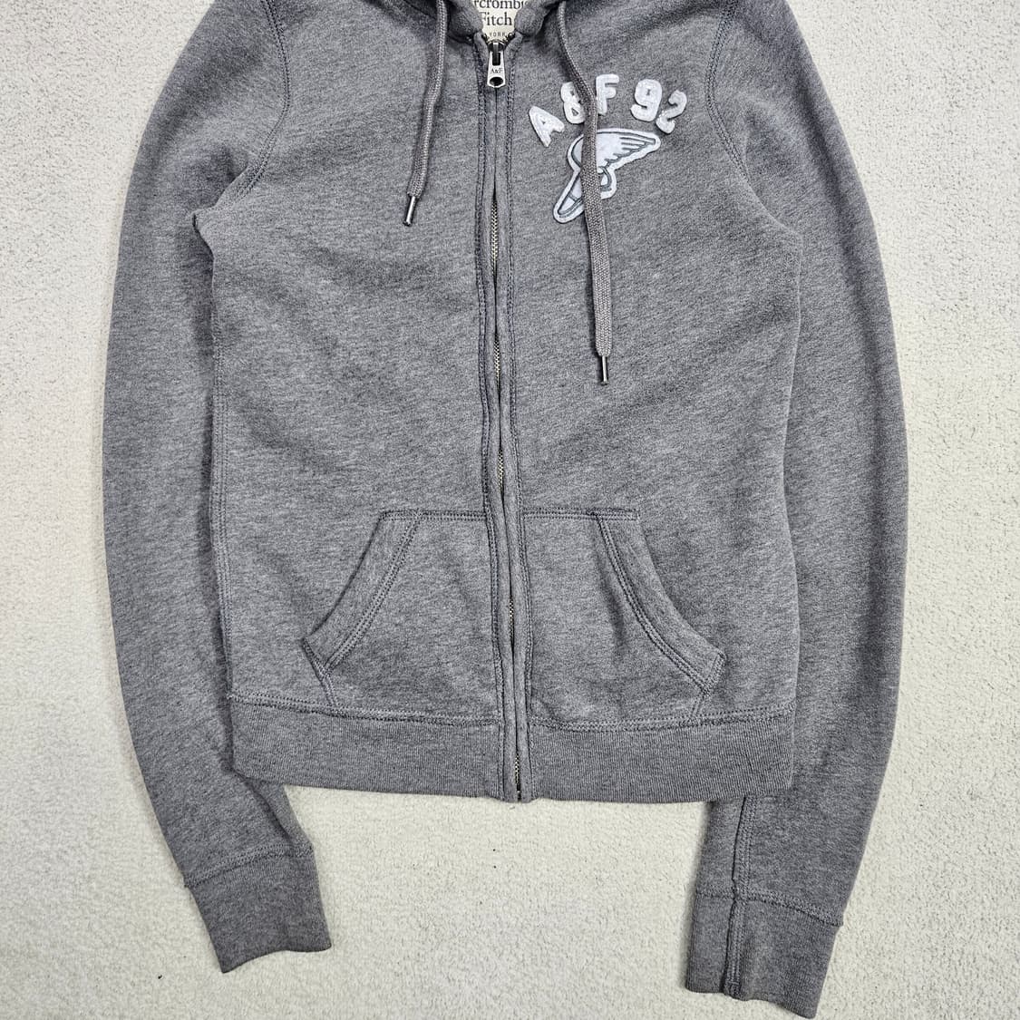 아베크롬비 후드 집업 XS 딱붙핏 상품이미지3