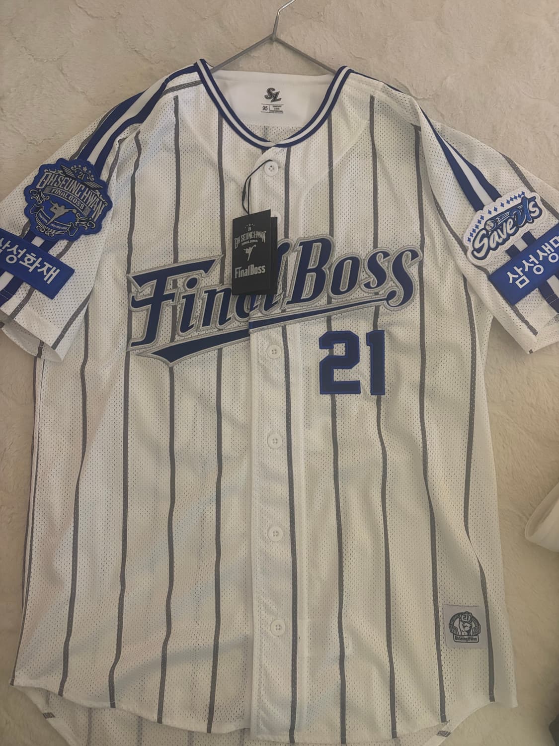 삼성라이온즈 오승환 은퇴 기념 유니폼 95 상품이미지1