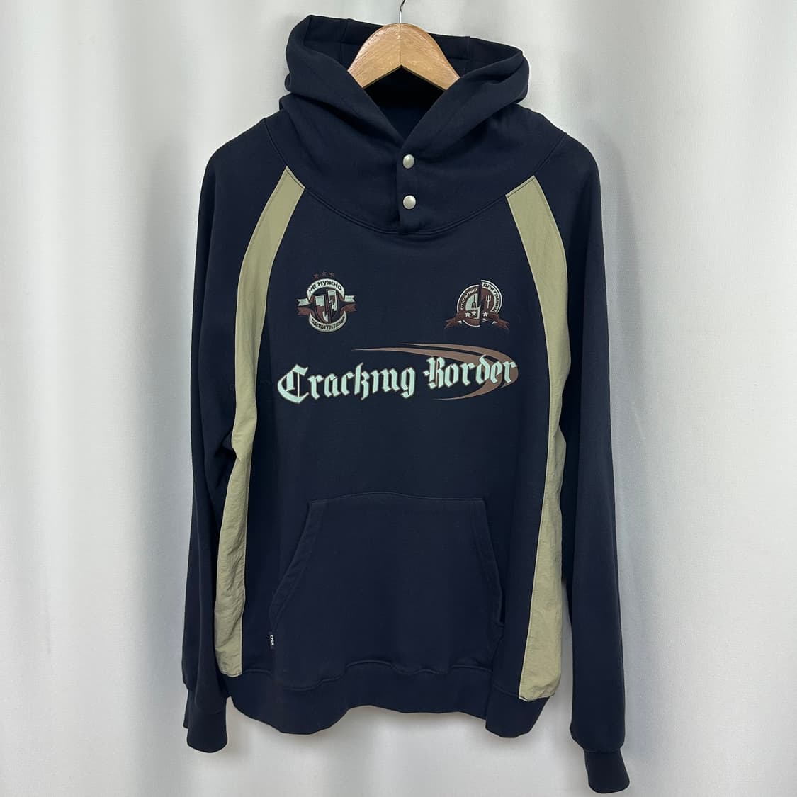 CPGN스튜디오 남성 후드티 네이비 L  상품이미지1