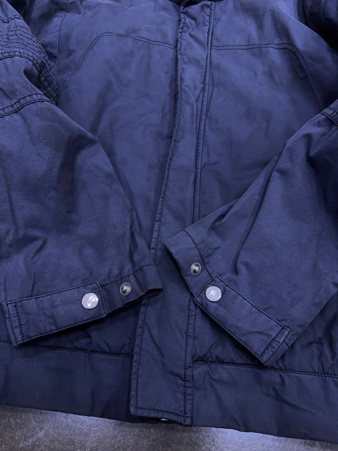 Lee 유니온 빈티지 2레이어 싱글 블루종 자켓 네이비 95 상품이미지7