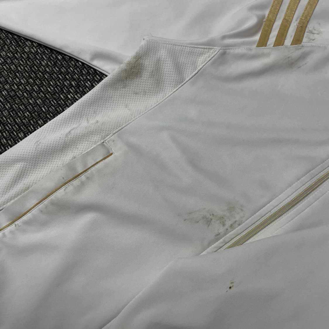 아디다스 화이트 골드 트랙탑 져지 90 상품이미지5