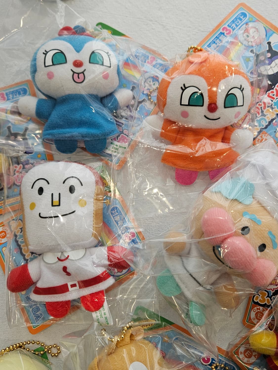 호빵맨 짤랑이 카레빵맨 버터누나 키링 상품이미지5