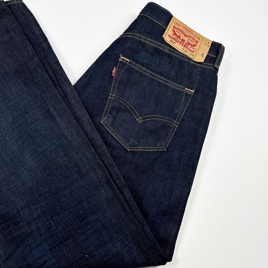 리바이스 501 오리지널 생지 데님 팬츠 (32인치) 상품이미지1