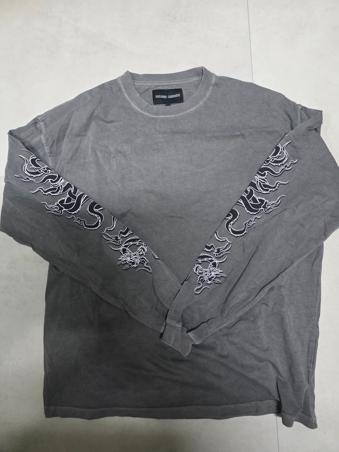 인세인개러지 롱슬리브 긴팔티 2사이즈 상품이미지1