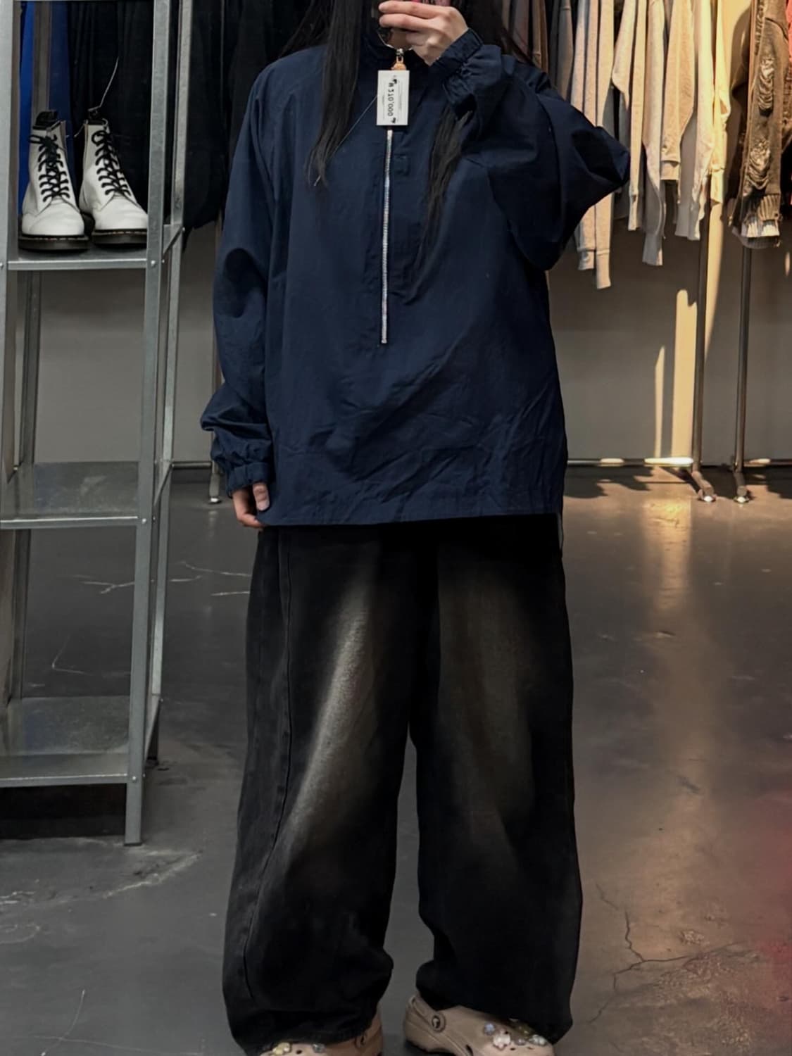 나이키 X 킴 존스 리버시블 아노락 윈드브레이커 자켓 A3663  상품이미지1