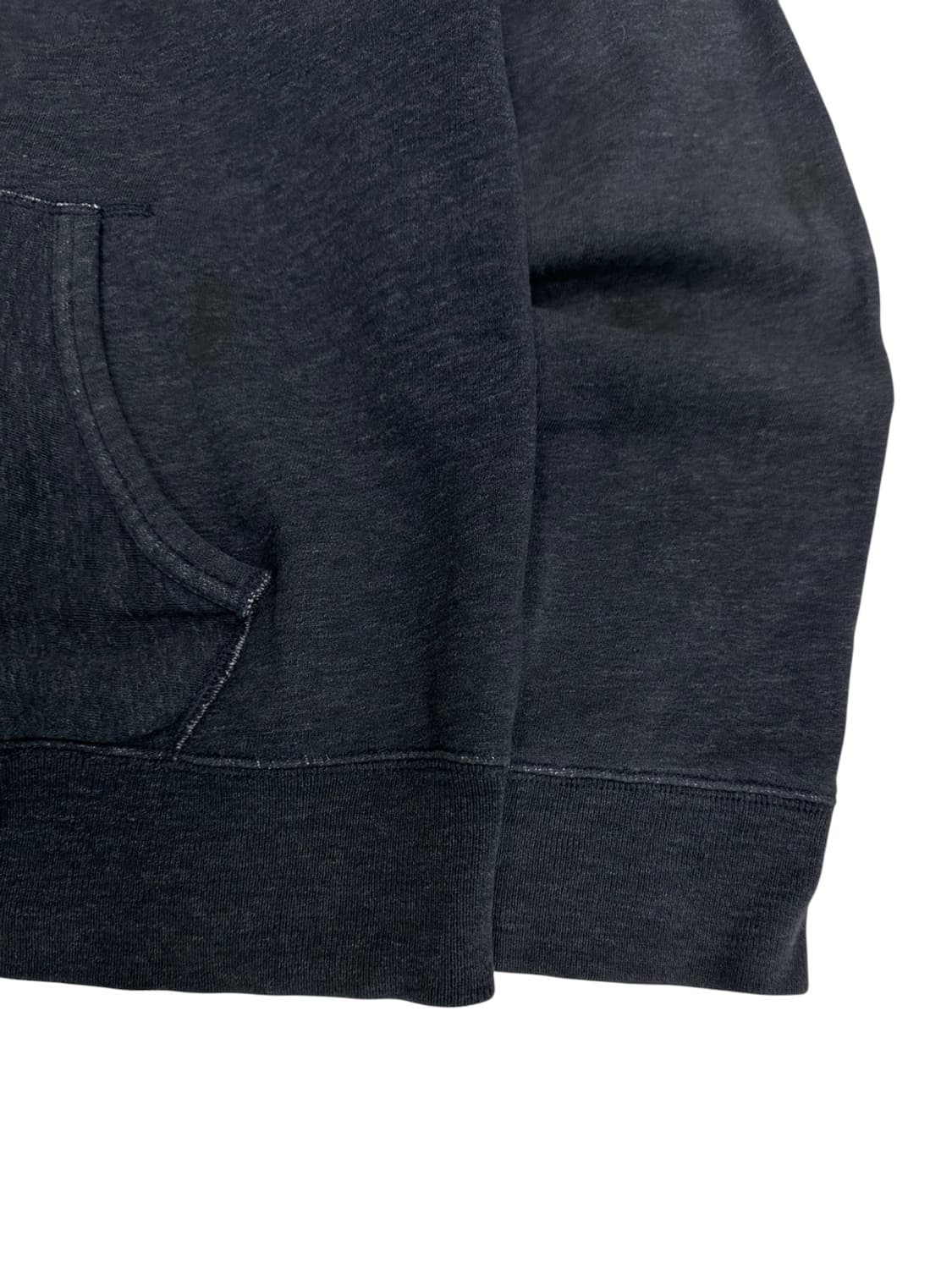 폴로 빈티지스타일 후드집업 차콜 (XL~2XL) 상품이미지4