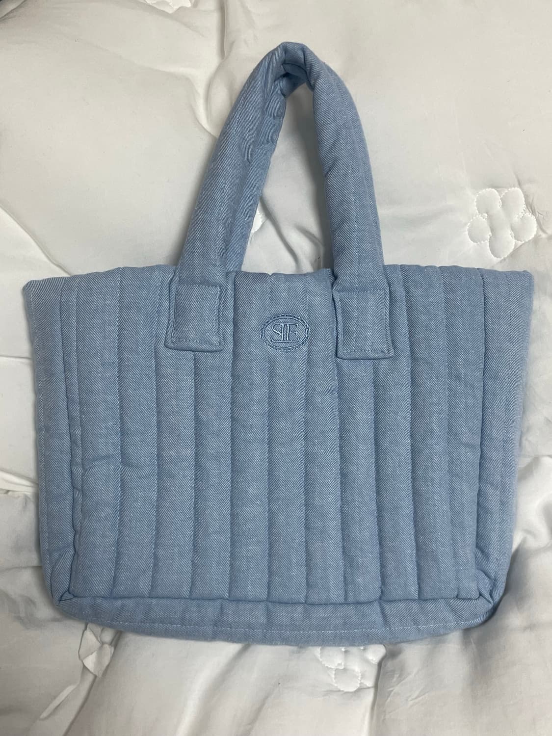 시엔느 패딩백 데님 상품이미지1