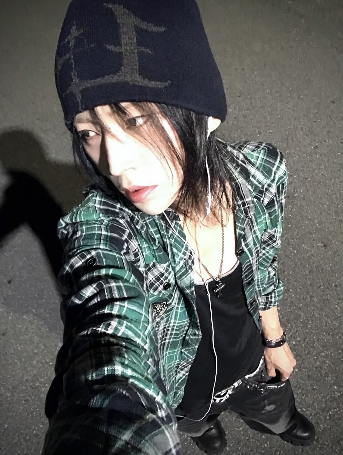 (Russ.k)punk check slim shirts 상품이미지2