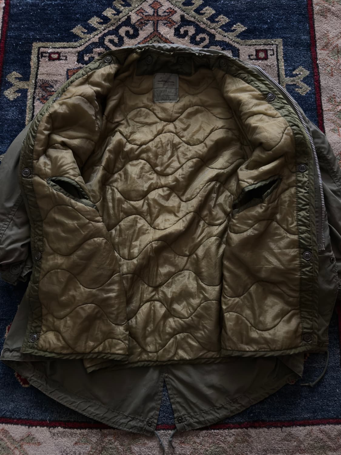 OG 1968s M-65 Fishtail 피쉬테일 1세대 개파카 상품이미지8