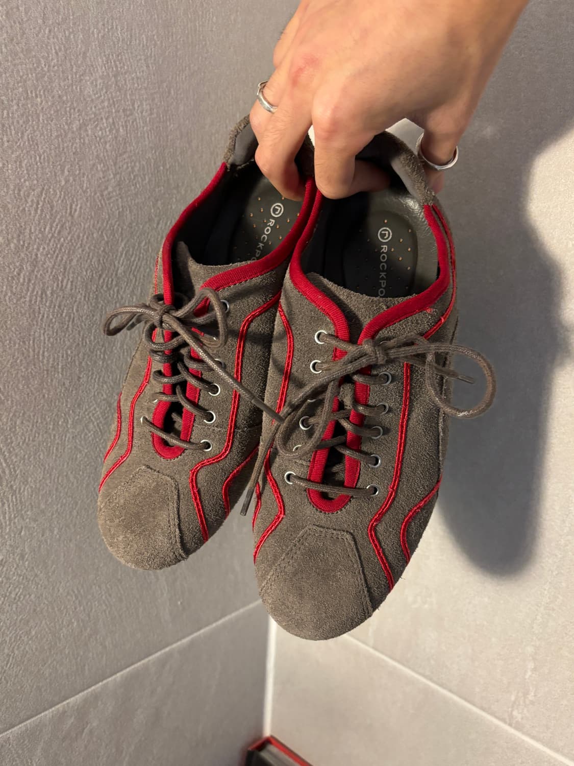 락포트 바이 아디다스 스웨이드 스니커즈 상품이미지2