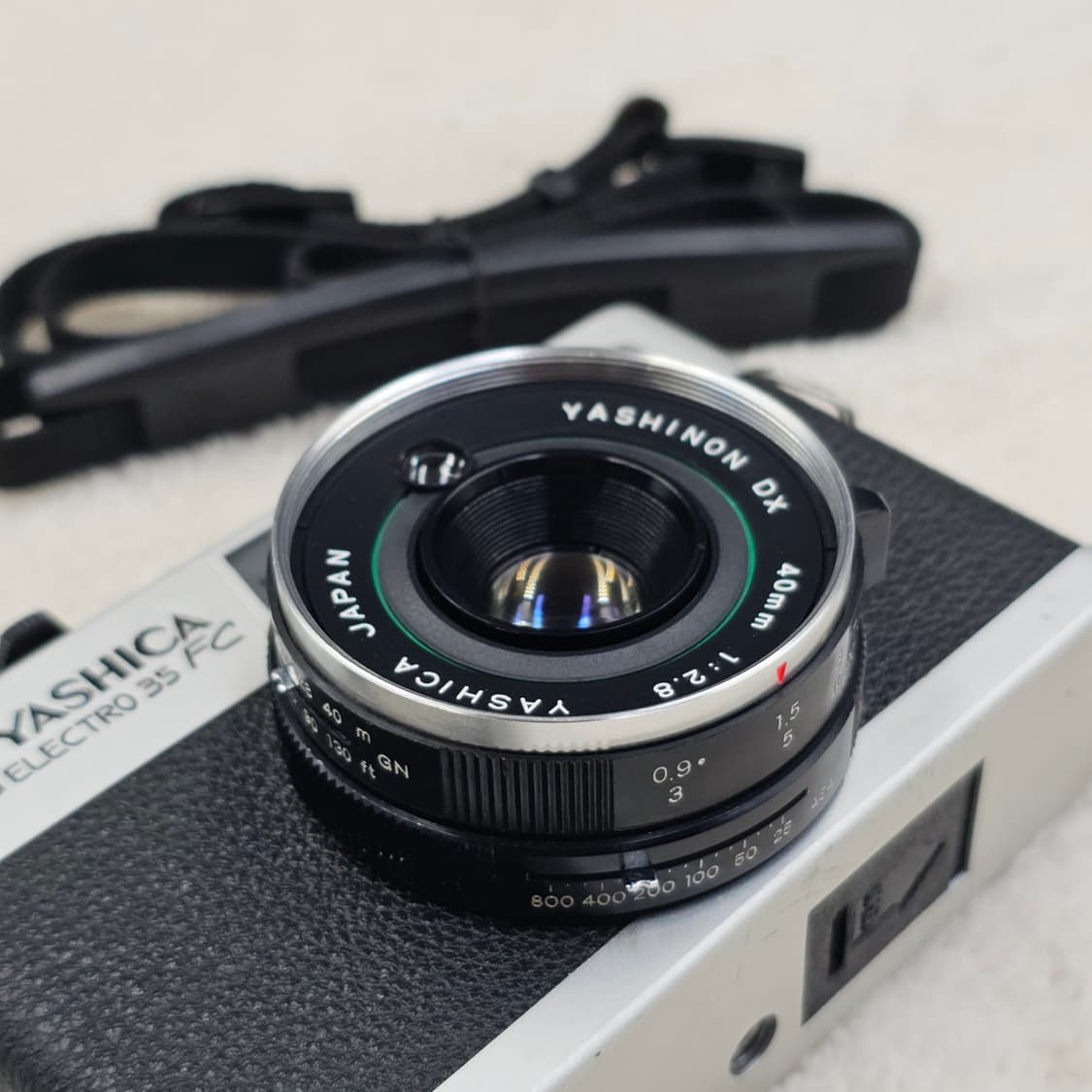 야시카 일렉트로 35 FC RF 필름카메라 필카 올드 앤틱 소장용 희귀 상품이미지9