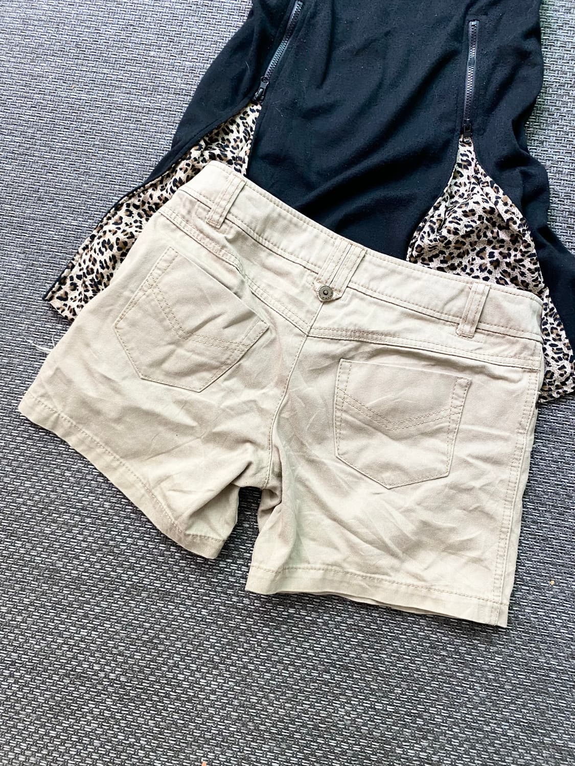Y2K Mood Damaged Detail Short Pants 상품이미지5