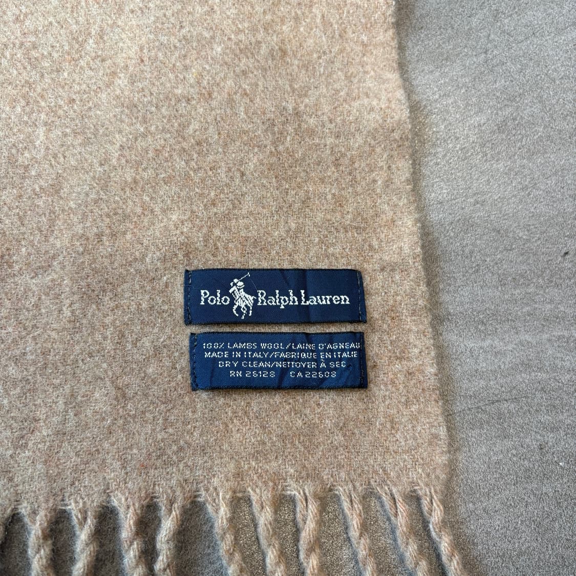 폴로 정품 이태리 생산 램스 울 머플러 목도리 상품이미지4