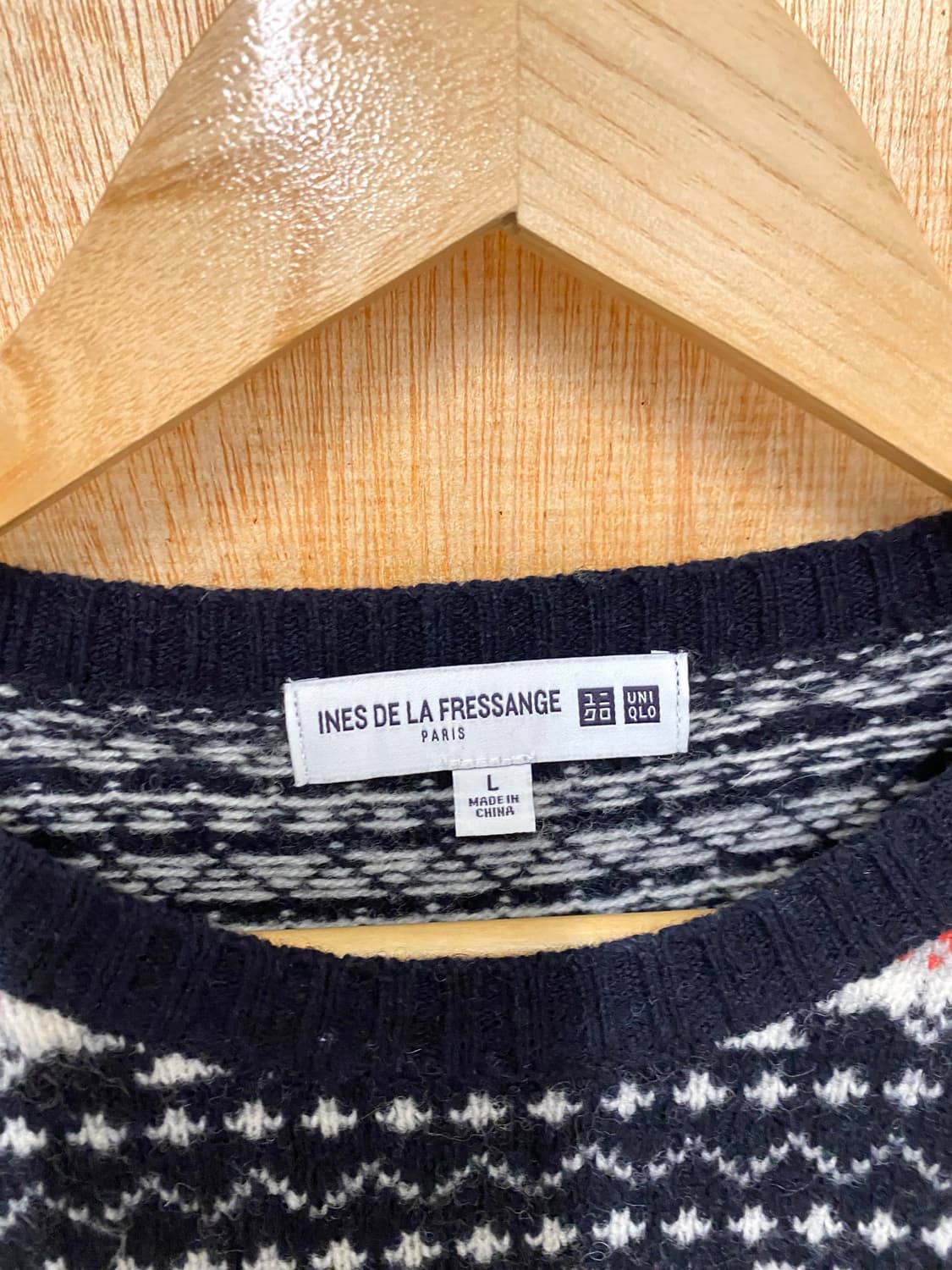 UNIQLO x INES DE LA FRESSANGE fair isle 상품이미지5