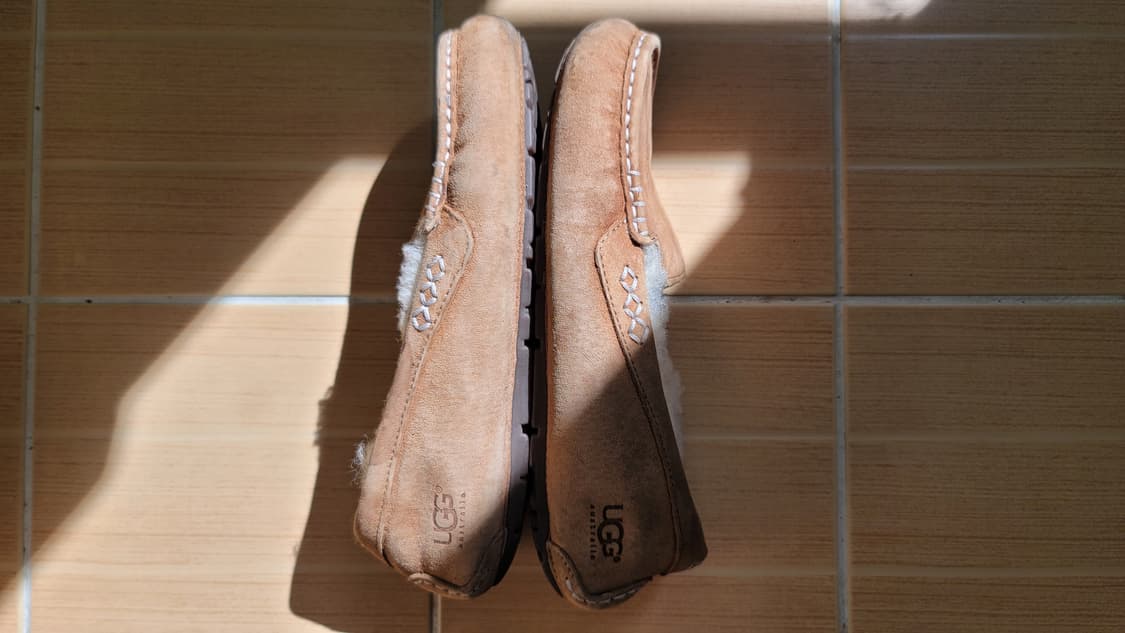 정품 어그 UGG Ansley(앤슬리) 모카슈즈 | 카멜 7(245) 상품이미지7