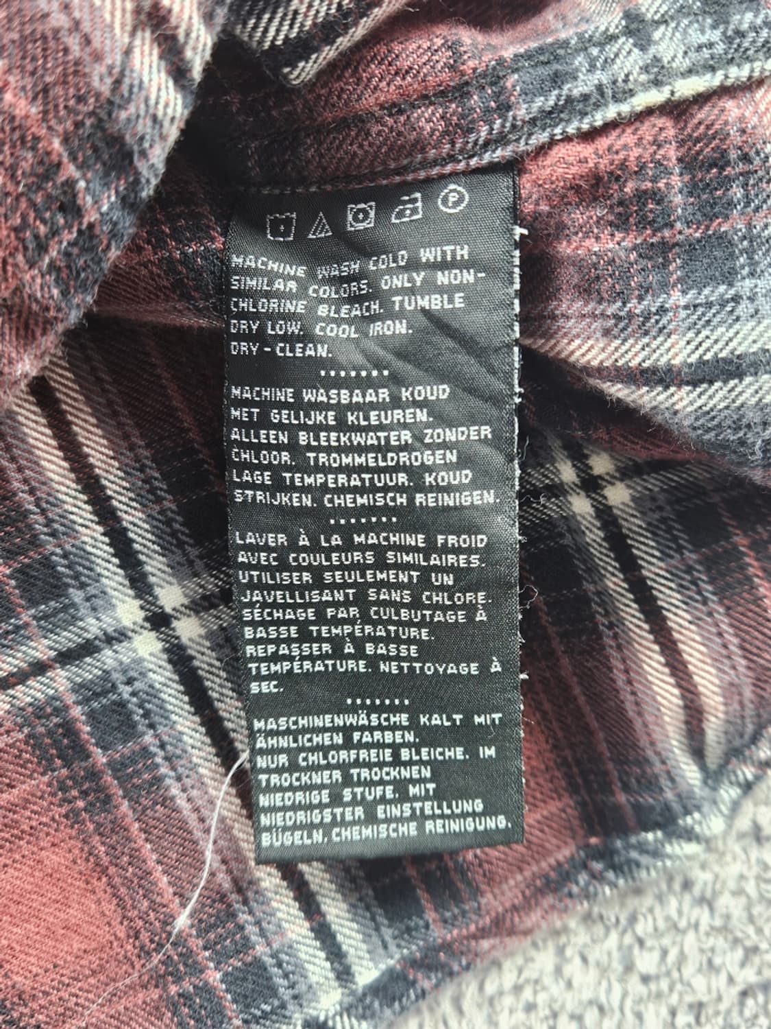 할리데이비슨 체크 패턴 플란넬 셔츠 ( 2XL ) / 10713 상품이미지9