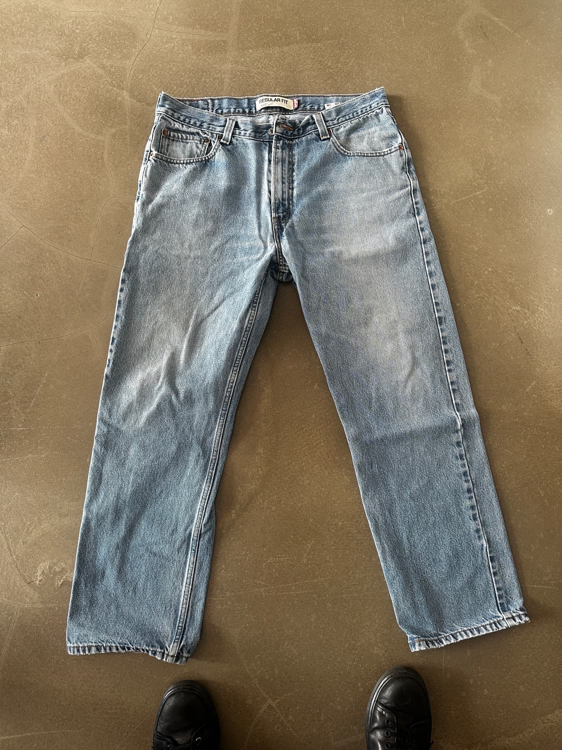 levis 리바이스 505 데님 팬츠 레귤러핏 w36 상품이미지2