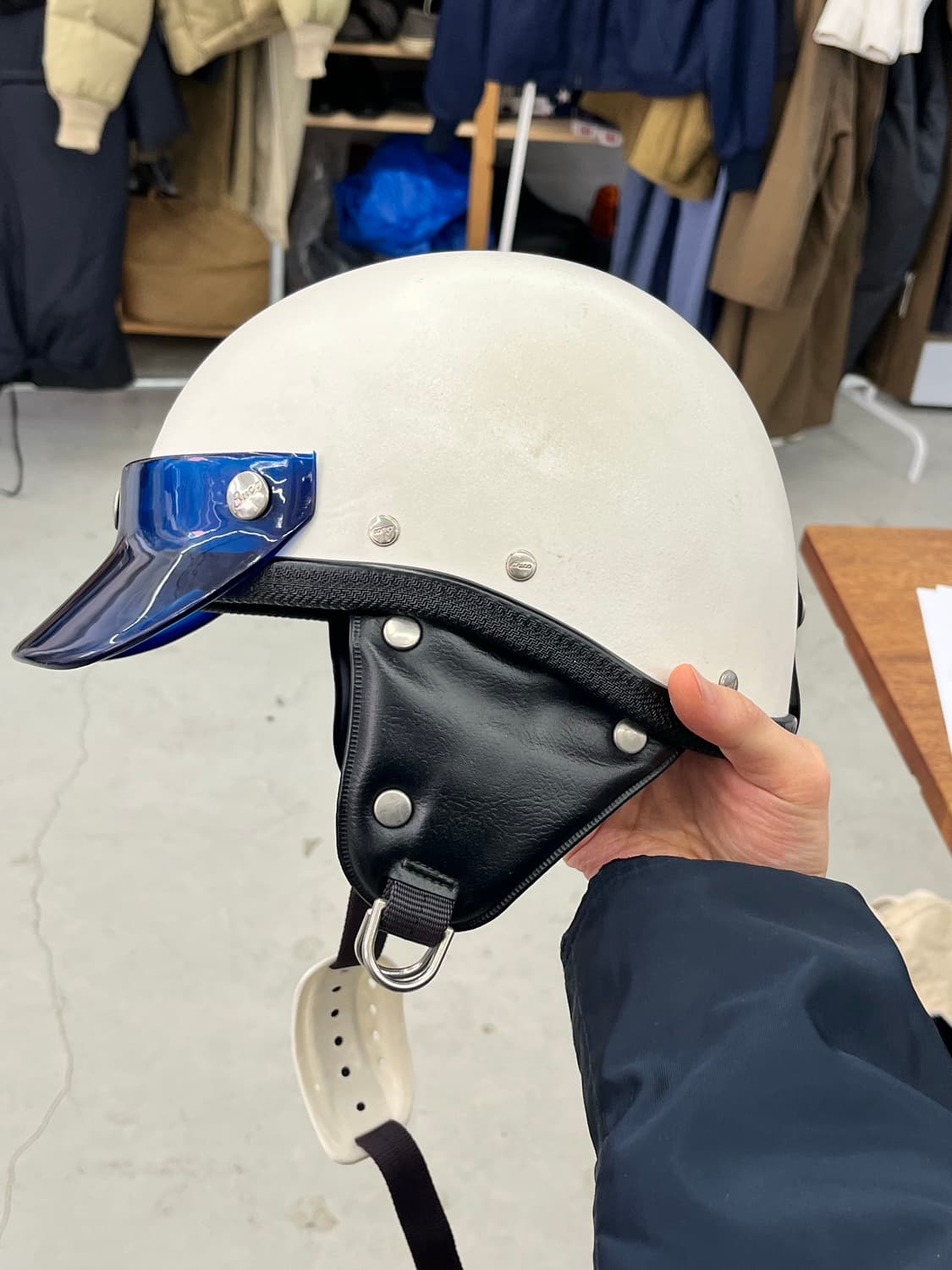 60s 부코 트레블러 반모 헬멧 상품이미지5