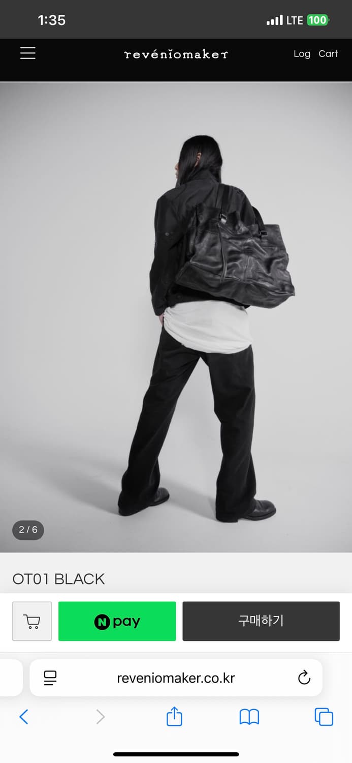 Reveniomaker OT01 Black 판매합니다. 상품이미지2