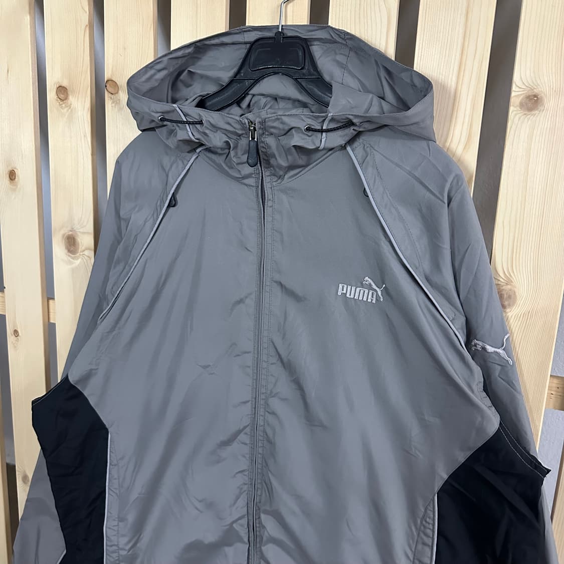 (L) 퓨마 그레이 바람막이 자켓 상품이미지3