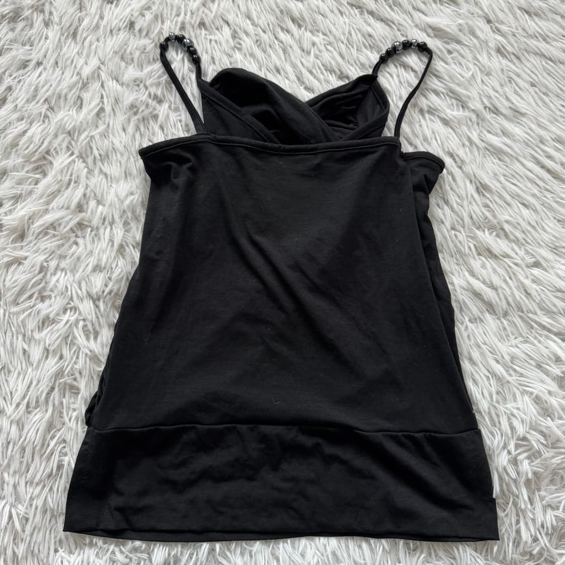 BOSCH 일본빈티지 비즈 나시 빈티지나시 민소매 티 빈티지나시 s 38 상품이미지3