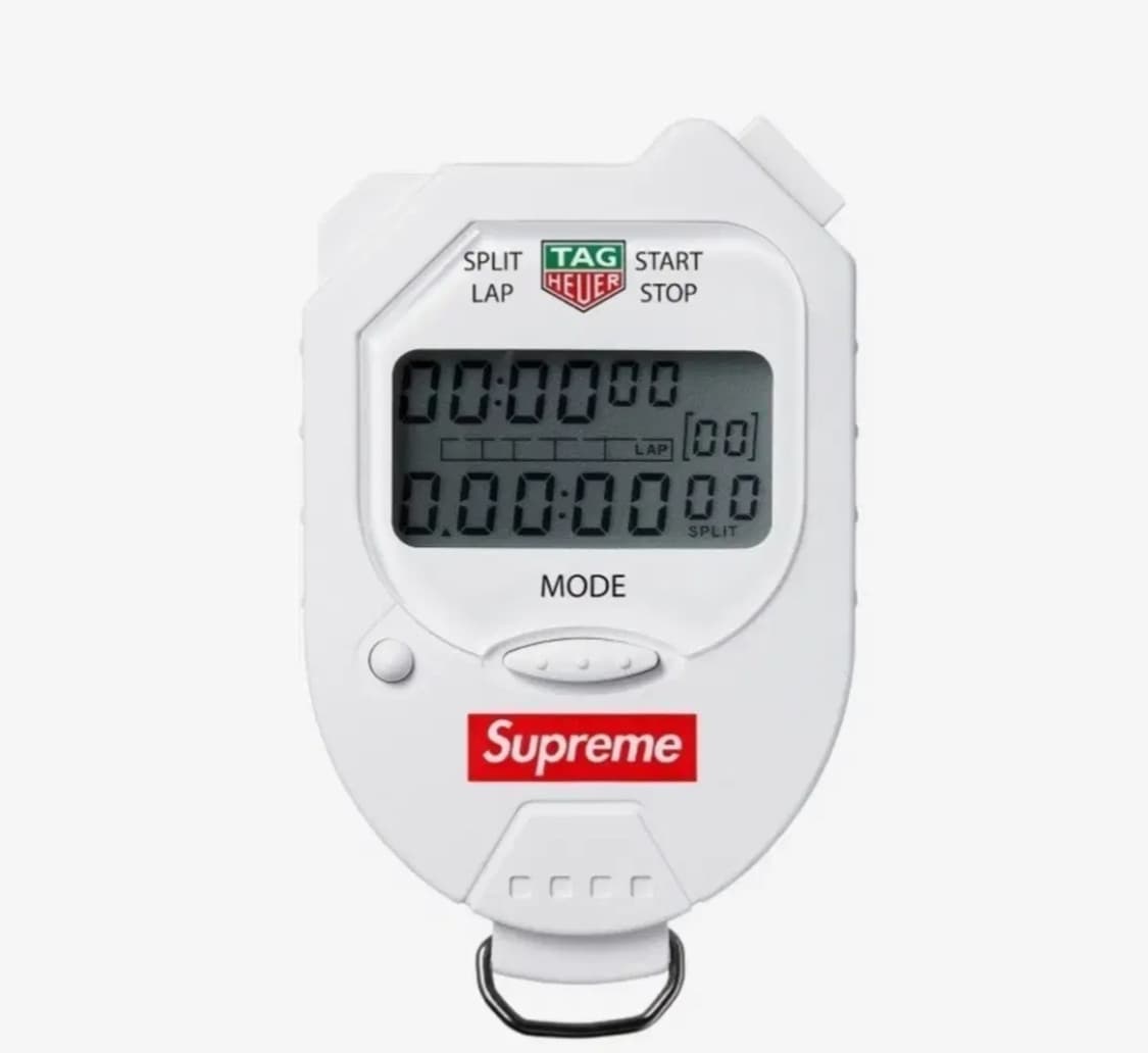 슈프림 x 태그호이어 포켓 프로 스탑워치 상품이미지1