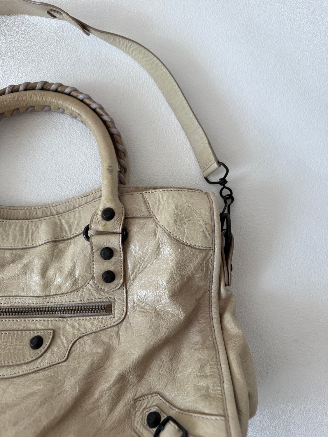 JOLIE FEMME 레더 토트 숄더백 상품이미지3