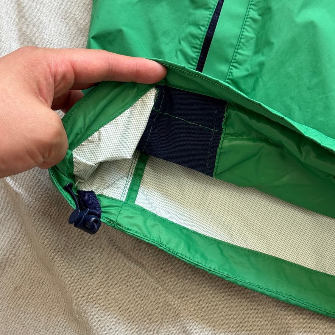 폴로랄프로렌 골프 나일론 반팔 반집업 아노락 XL 상품이미지4