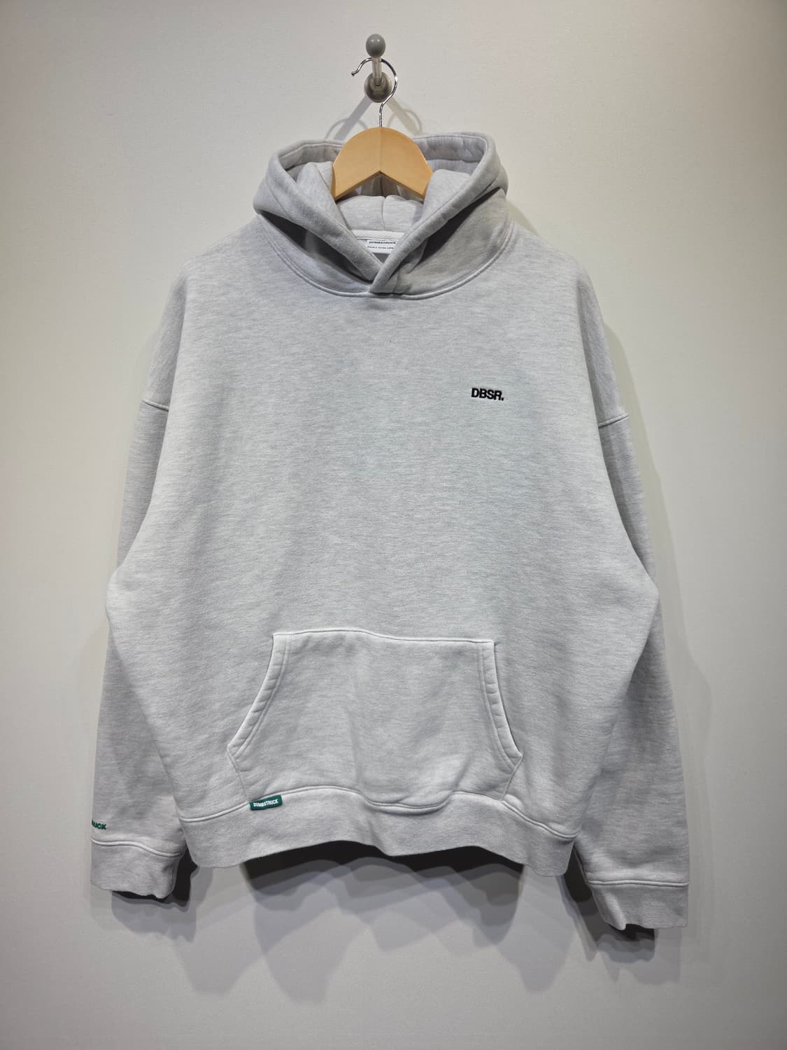 DBSR 덤브스트럭 프리미엄 코튼 로고 후드티 상품이미지2