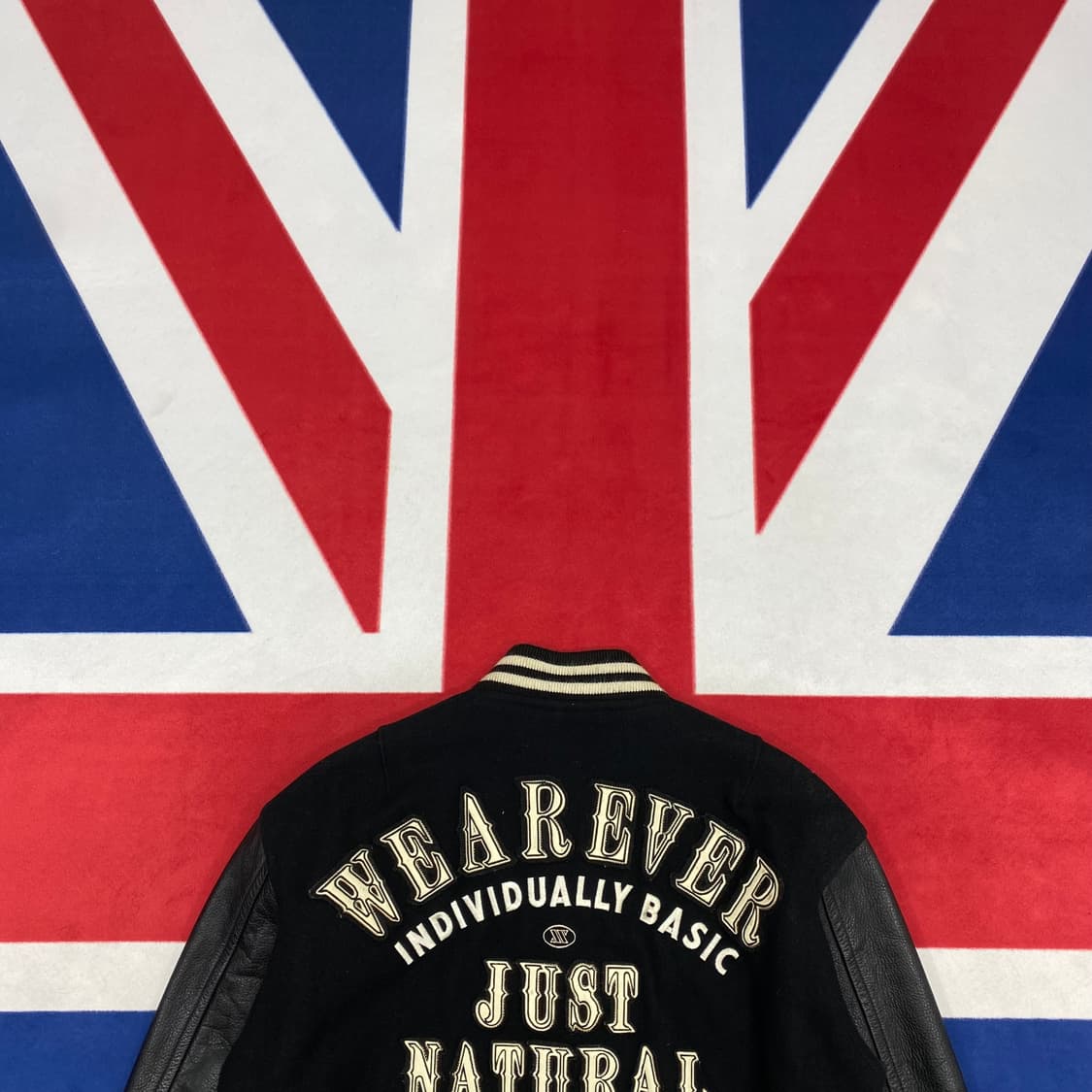 빈티지 소가죽 울 바시티 M  상품이미지4