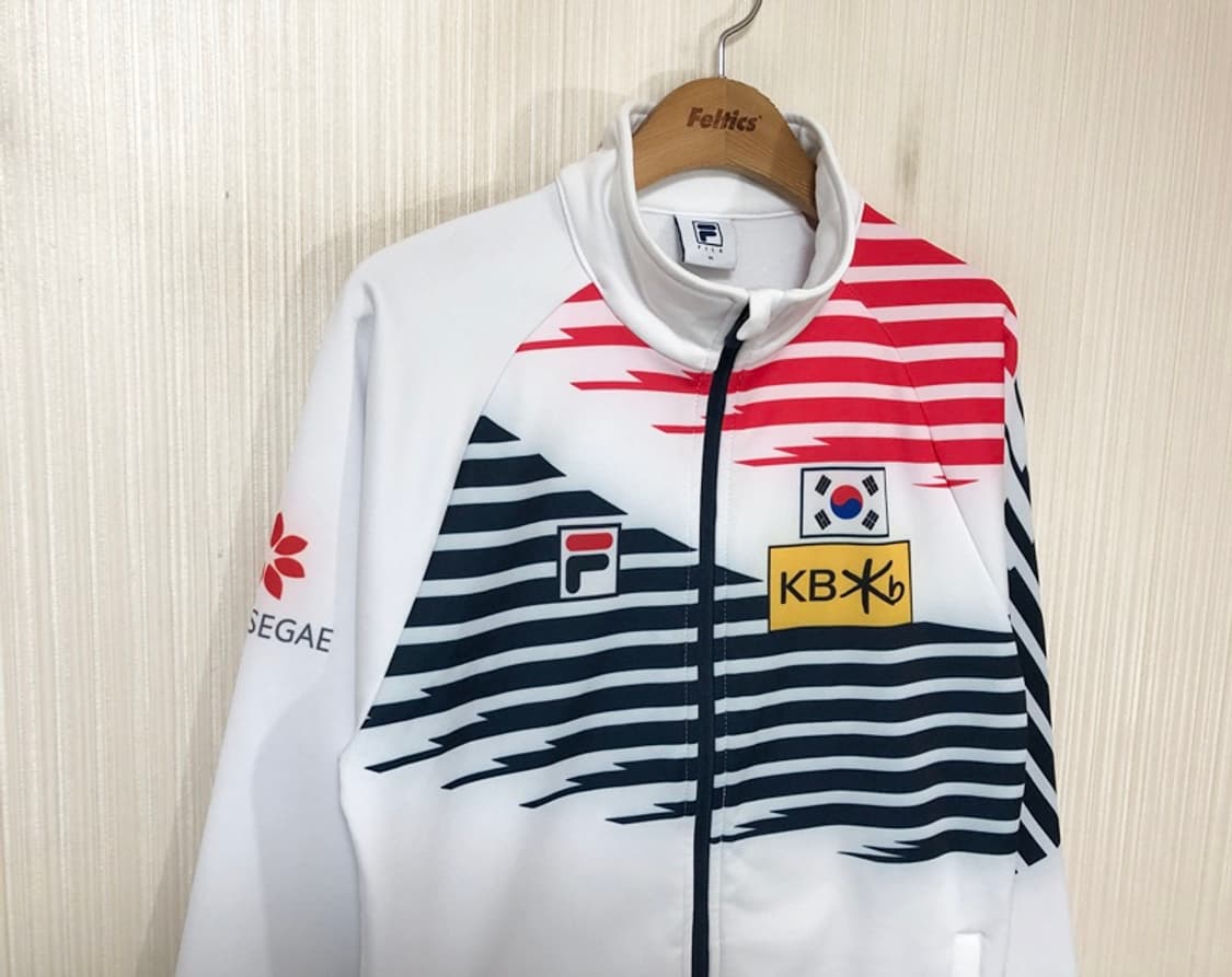 필라국대 국대KOREA 컬링국가대표팀 선수실착 플리스자켓 95 상품이미지5