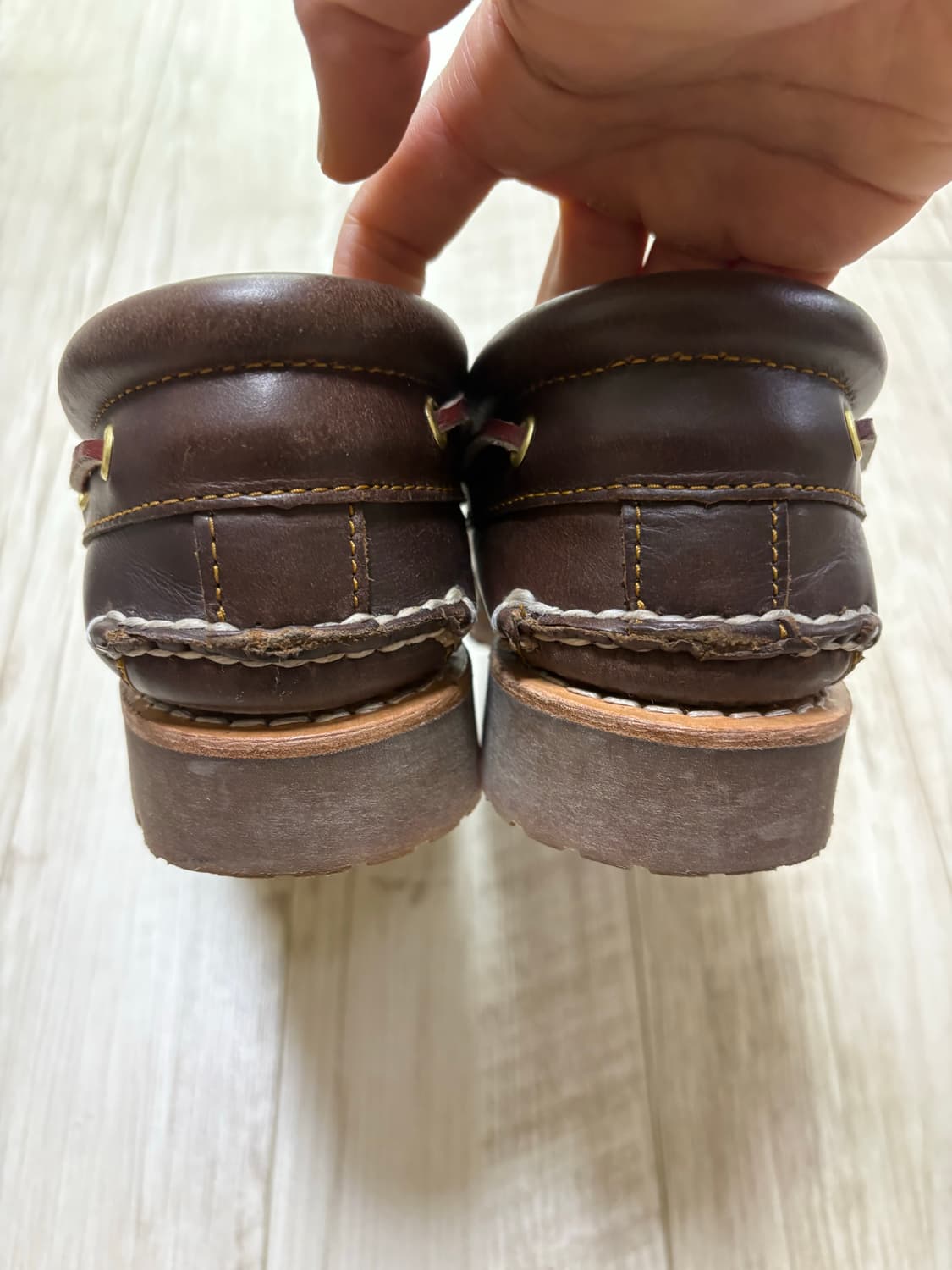 팀버랜드 3아이 보트슈즈 브라운 270 상품이미지5