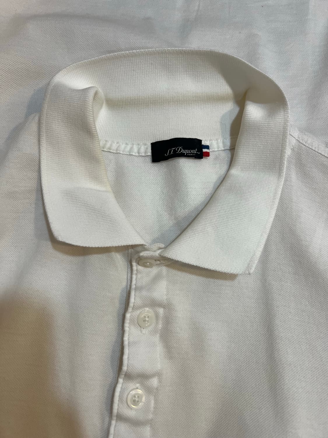 에스티듀퐁 ST듀퐁 남성 아이보리 PK카라티셔츠 반팔티셔츠 상품이미지5