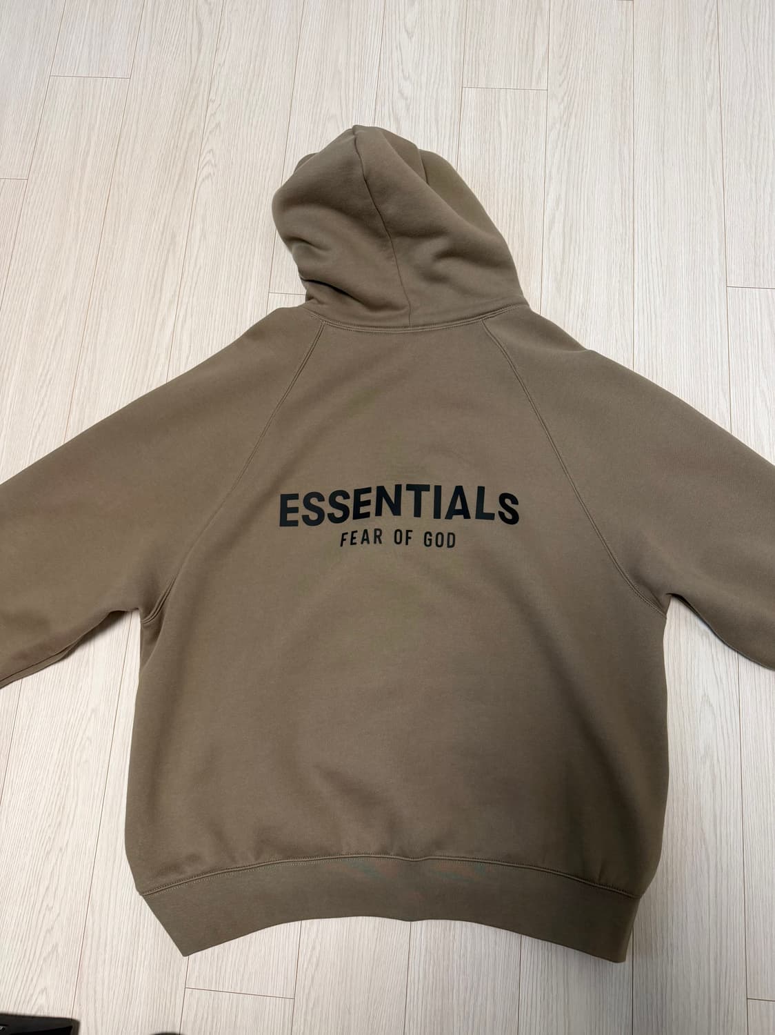 에센셜 피어오브갓 백로고 후드 토프 M 상품이미지6