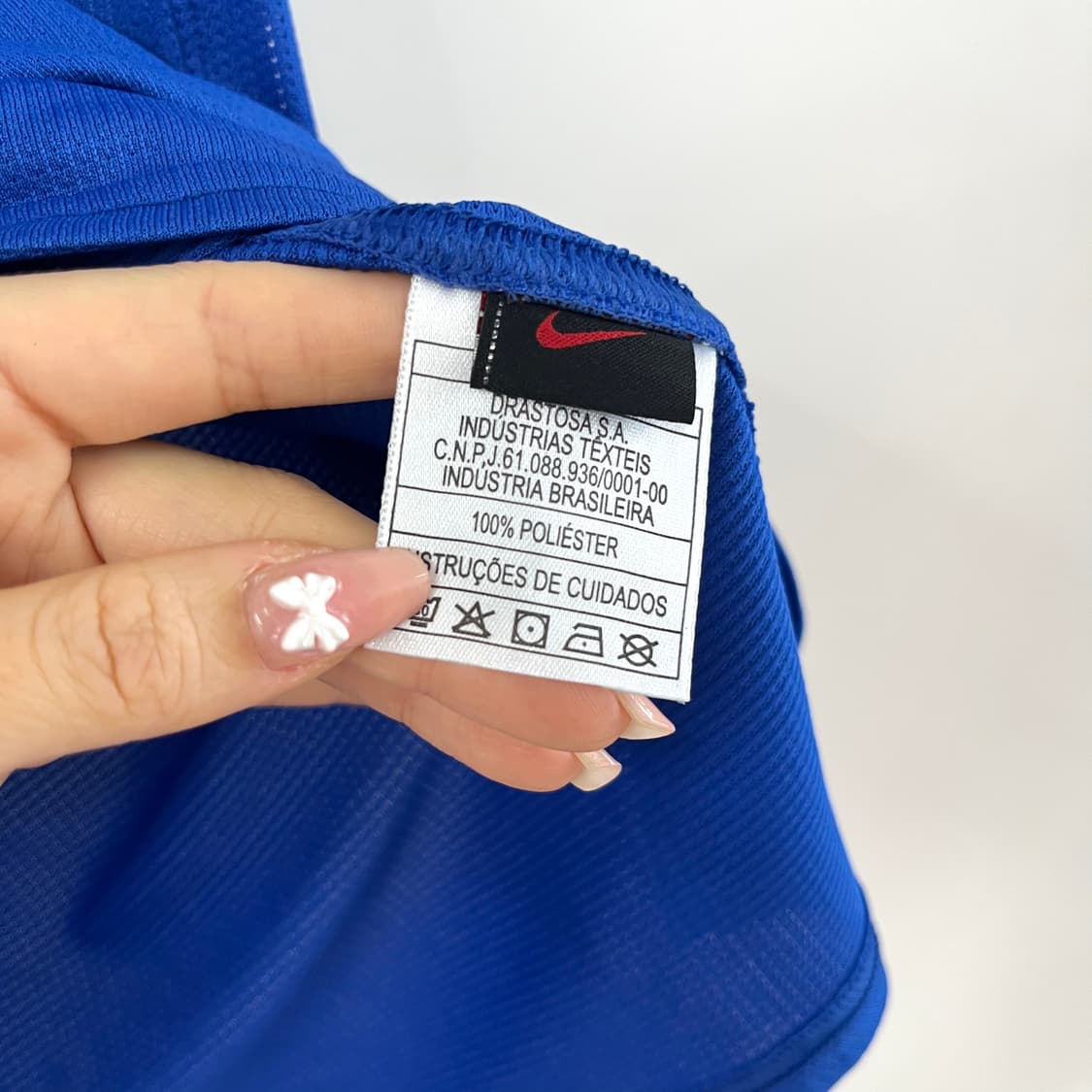 (새상품) 나이키 06-08 브라질 국대 어웨이 반팔 유니폼 상품이미지9