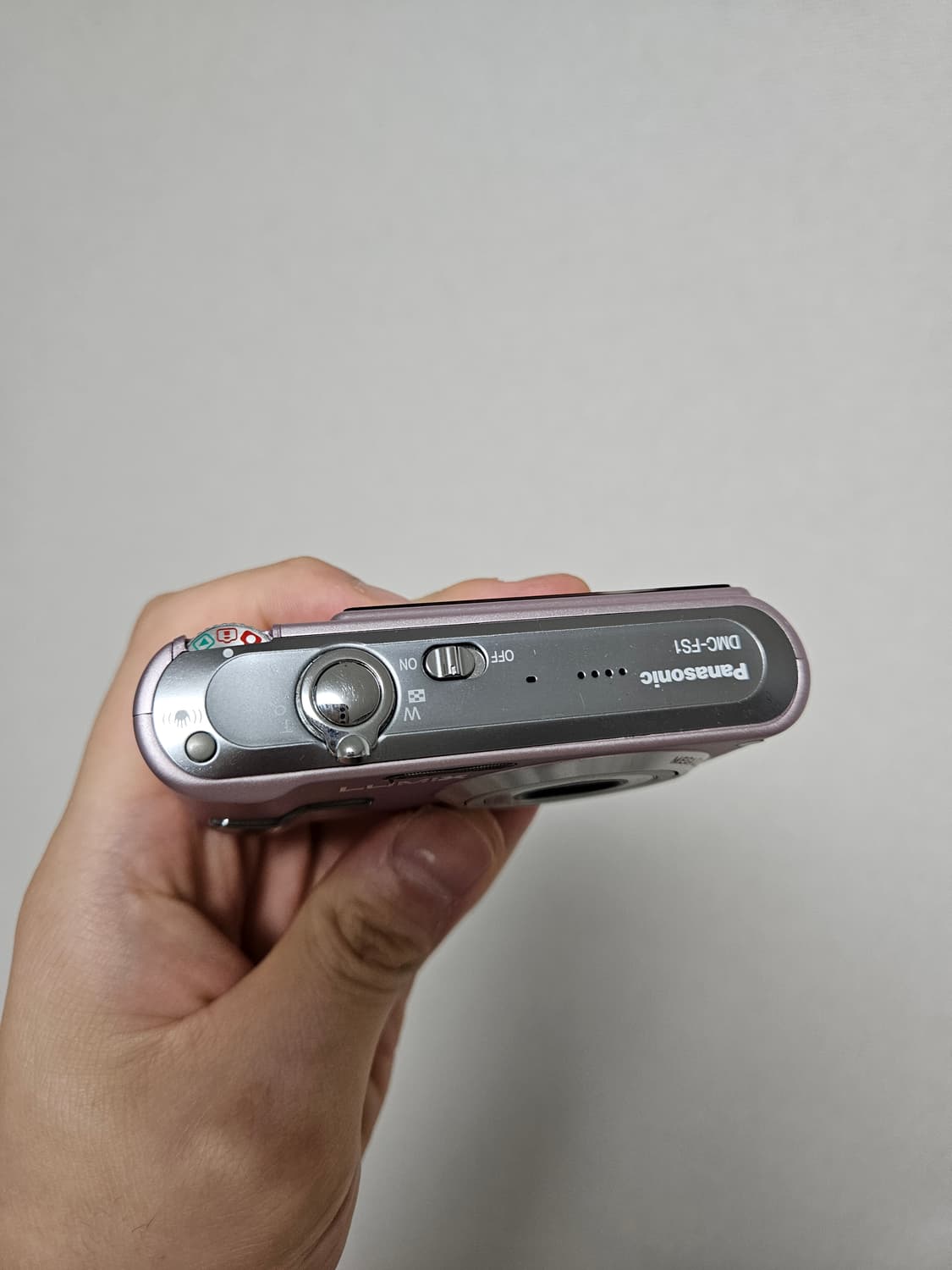 Panasonic Lumix DMC-FS1 빈티지 디카 연핑크색 상품이미지3