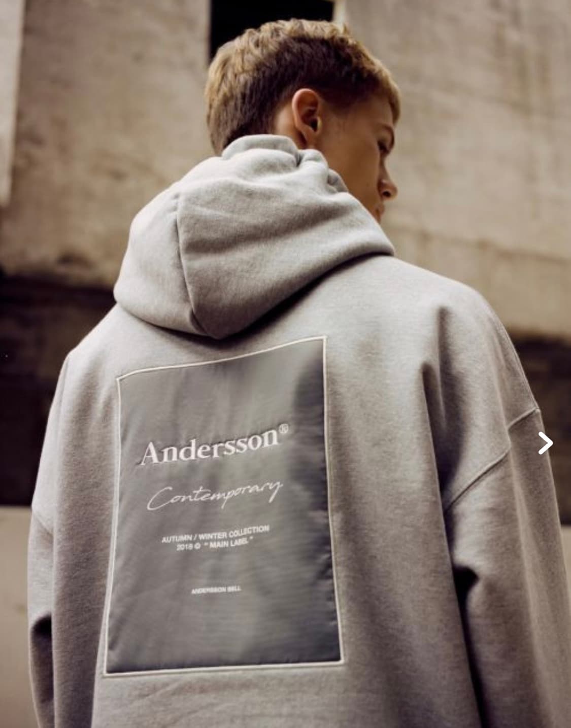 앤더슨벨 후드티 M 상품이미지1