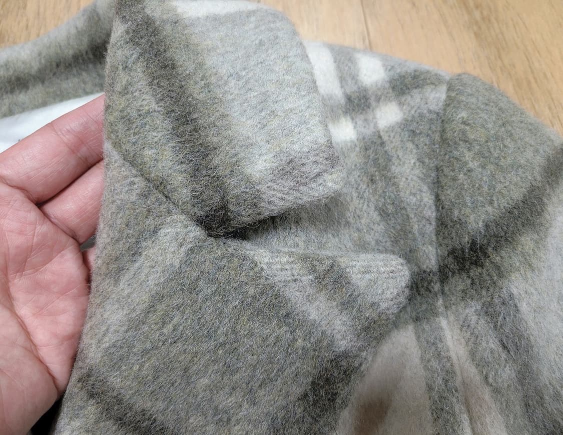 러브패리스(Loveparis) 체크 울코트 55 새상품 상품이미지3