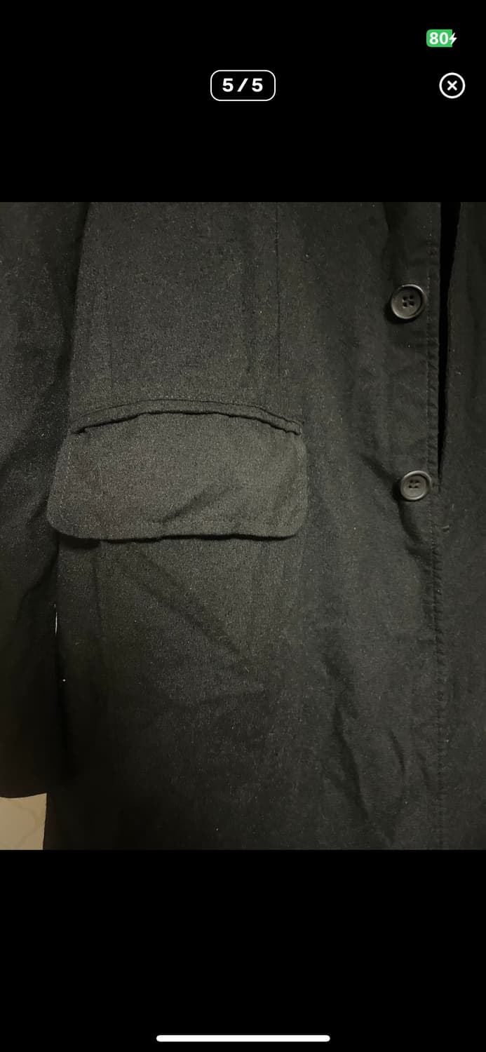 꼼데가르송 옴므 축융 폴리 코트 상품이미지2