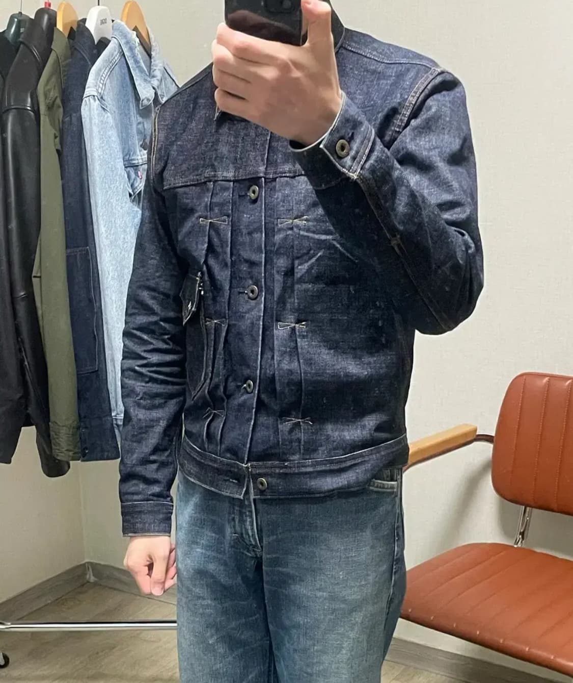 폴로 데님앤서플라이 WSP 셀비지 데님 자켓 Type 1 더블알엘 상품이미지4