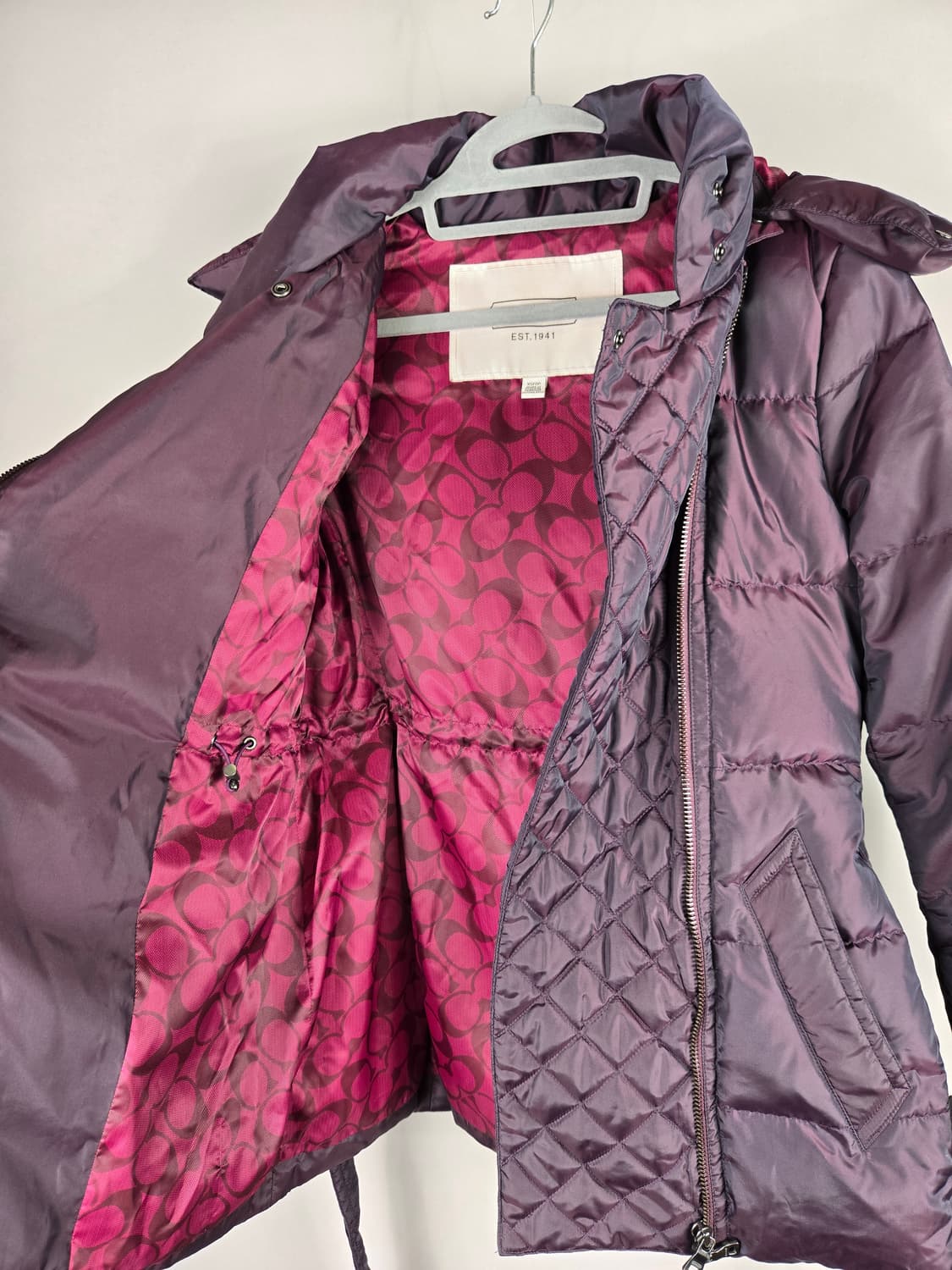 COACH 코치 XS 여성 덕 다운 패딩 정품 상품이미지9