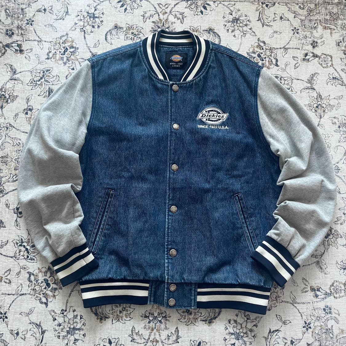 디키즈 올드스쿨 데님 배색 스타디움 자켓 상품이미지1