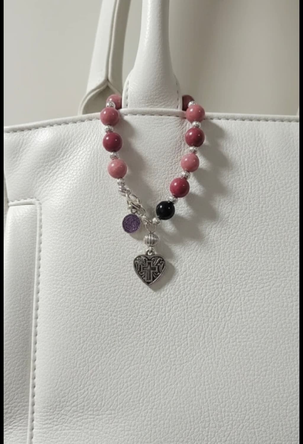 ✨핸드메이드 묵주 키링 (8mm 천연 원석 ) 상품이미지3