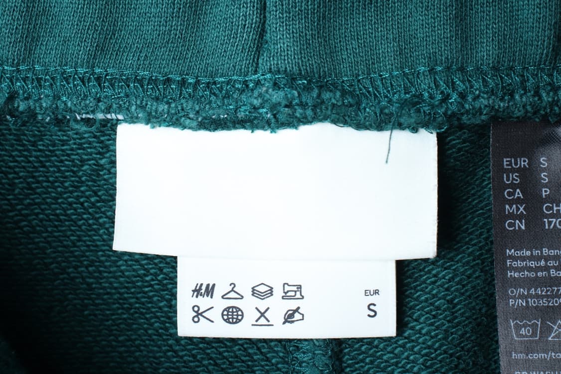 (S-M) 에이치앤엠 반바지 팬츠 그린 밴딩 올드스쿨-P10092 상품이미지6