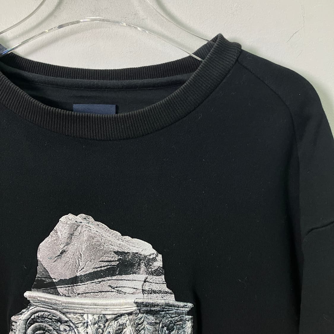 준지 블랙 프린팅 스웨트셔츠 52 상품이미지4