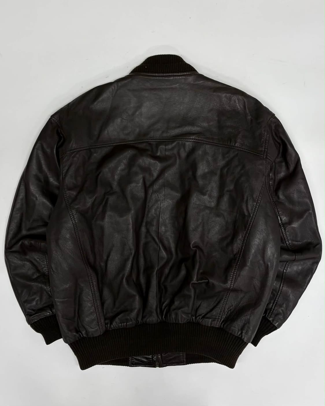 [50] Rponty 빈티지 양가죽 봄버 자켓 상품이미지2