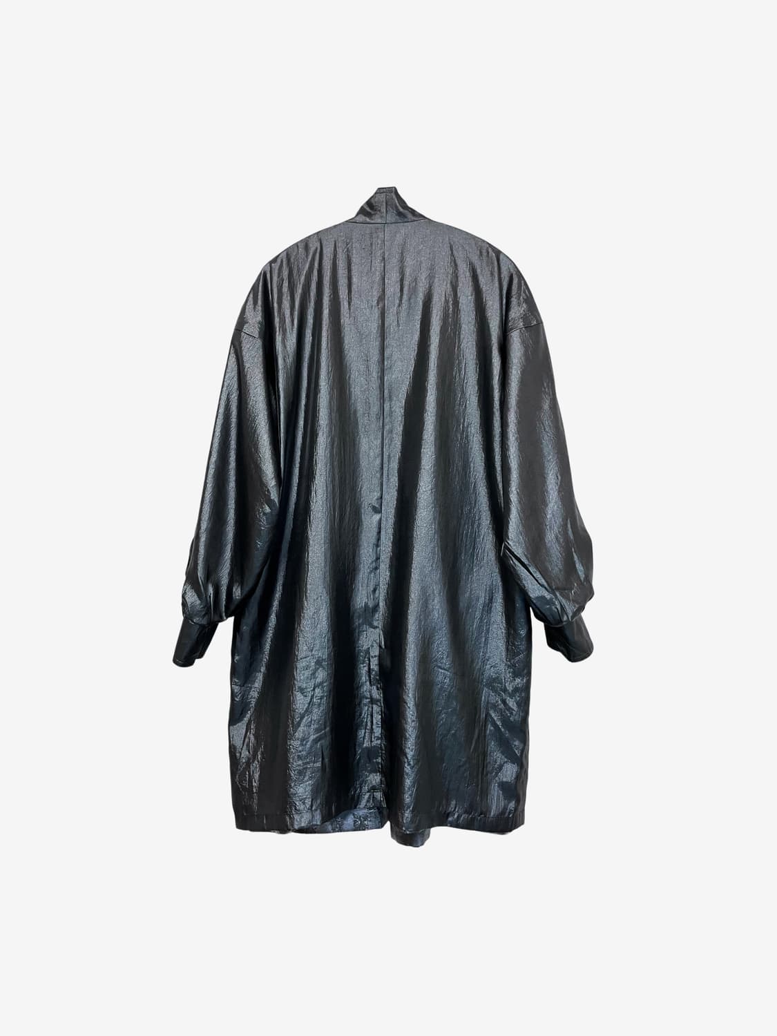 Reversible Glossy Floral Jacket - Black 상품이미지8