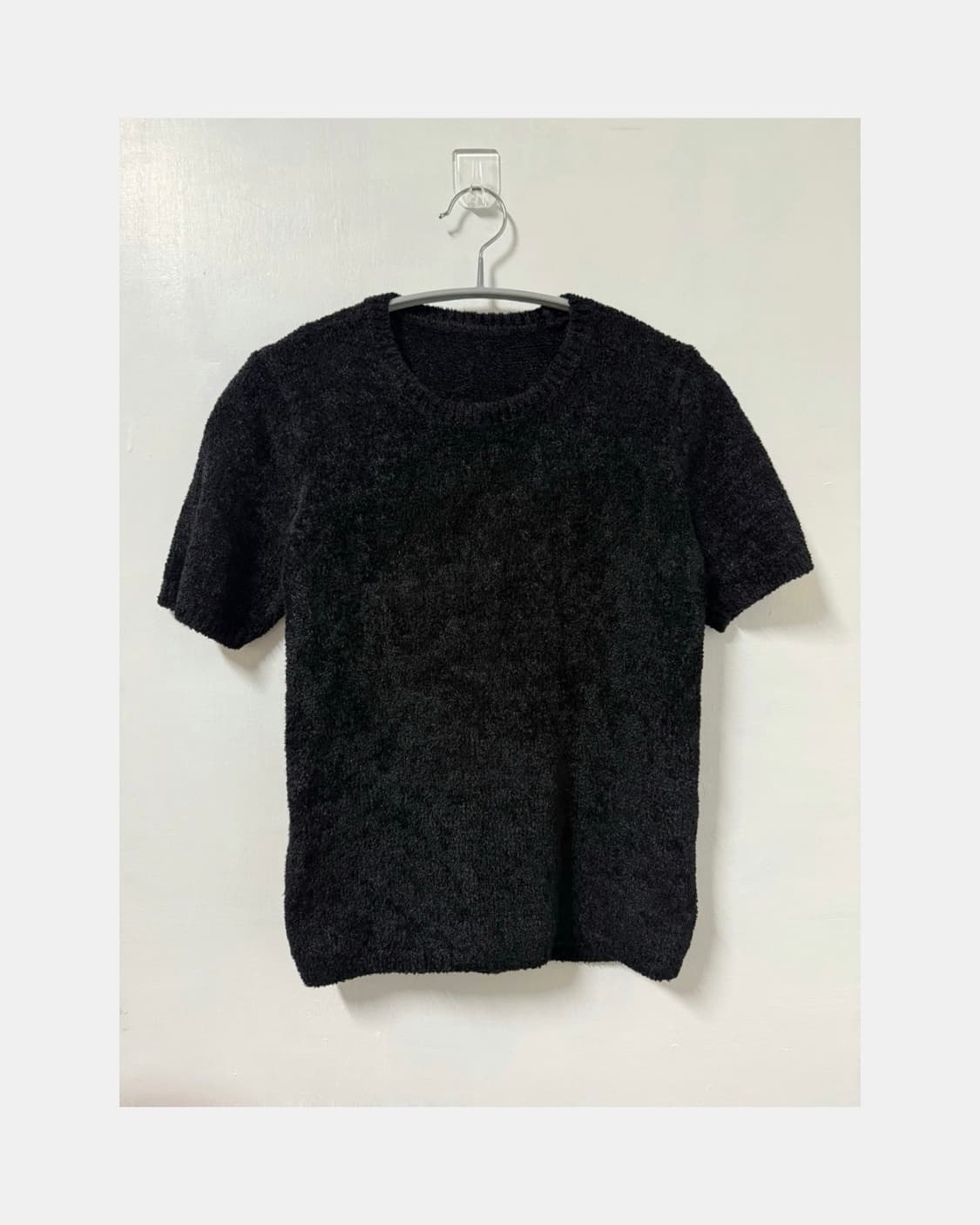 할인🖤) 빈티지 테리 반팔 니트 상품이미지1